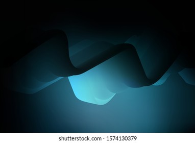 Dark BLUE vector modern elegant background. An elegant bright illustration with gradient. Elegant background for a brand book.