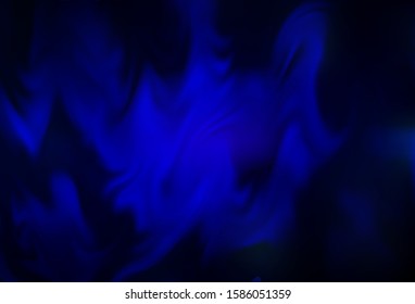 Dark BLUE vector modern elegant background. Creative illustration in halftone style with gradient. New way of your design.