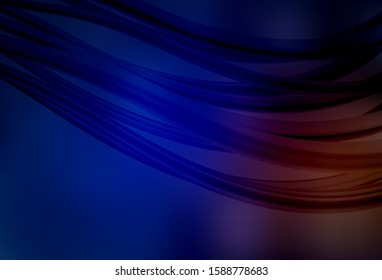 Dark BLUE vector modern elegant backdrop. Abstract colorful illustration with gradient. New style design for your brand book.