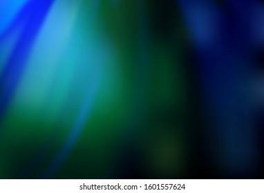Dark BLUE vector modern elegant backdrop. An elegant bright illustration with gradient. Background for a cell phone.