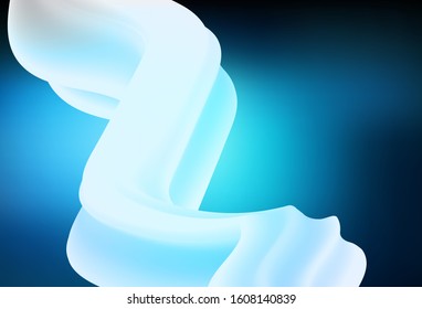 Dark BLUE vector modern elegant backdrop. An elegant bright illustration with gradient. New way of your design.