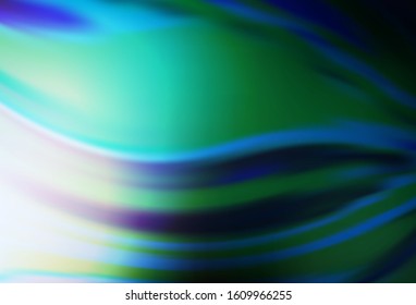 Dark BLUE vector modern elegant layout. Modern abstract illustration with gradient. Elegant background for a brand book.