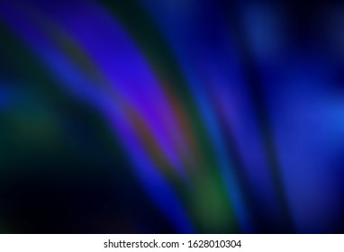 Dark BLUE vector modern elegant layout. Modern abstract illustration with gradient. Background for a cell phone.