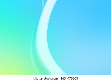 Dark BLUE vector modern elegant layout. Colorful abstract illustration with gradient. Background for a cell phone.