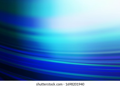 Dark BLUE vector modern elegant background. New colored illustration in blur style with gradient. New style design for your brand book.