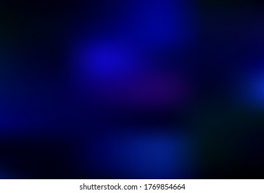 Dark BLUE vector modern elegant backdrop. An elegant bright illustration with gradient. Completely new design for your business.