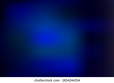 Dark BLUE vector modern elegant background. Colorful illustration in abstract style with gradient. The best blurred design for your business.