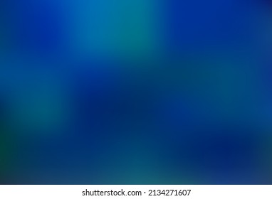 Dark BLUE vector modern elegant background. A completely new color illustration in a bokeh style. Sample for your creative designs.