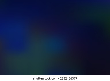 Dunkler BLAU, moderne, elegante Hintergrund. Eine komplett neue Farbgrafik im Bokeh-Stil. Einfaches Design für Ihr Unternehmen.