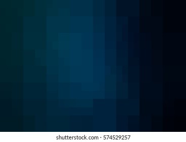 Dark blue vector modern elegant abstract background in blurry style with gradient. Brand-new colored template.   