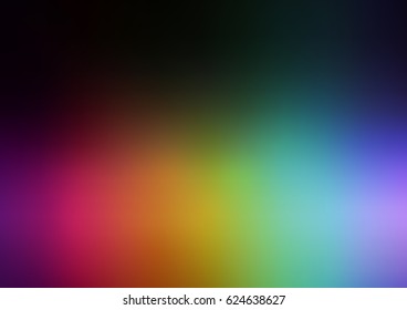 DARK BLUE vector modern elegant abstract background in blurry style with gradient. Brand-new colored template.   