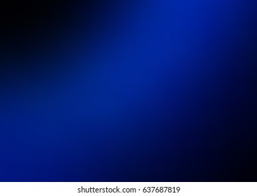 Dark BLUE vector modern elegant abstract background with gradient. Brand-new colored template in blurry style. 
