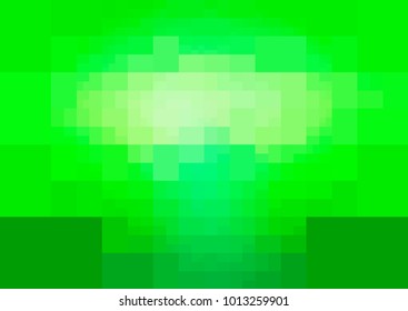 DARK BLUE vector modern geometrical abstract background. Texture template. Geometric pattern in Origami style with gradient. 