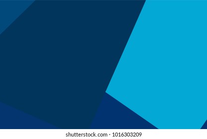 Dark BLUE vector modern geometrical background. Abstract template. Geometric pattern in square style with gradient.