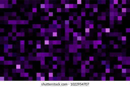 Dark BLUE vector modern geometrical background. Abstract template. Geometric pattern in square style with gradient.