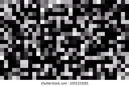 Dark BLUE vector modern geometrical background. Abstract template. Geometric pattern in square style with gradient.