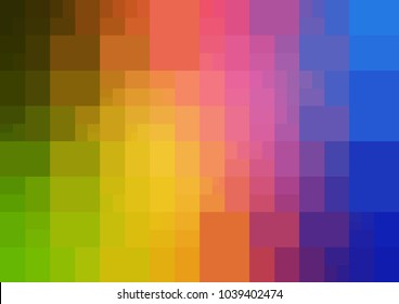 DARK BLUE vector modern geometrical abstract background. Texture template. Geometric pattern in Origami style with gradient. 