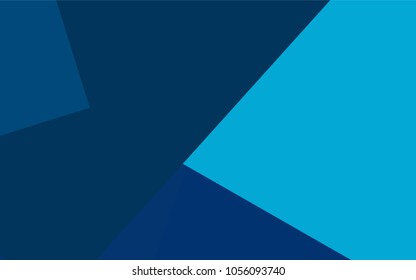 Dark BLUE vector modern geometrical background. Abstract template. Geometric pattern in square style with gradient.