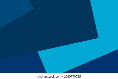 Dark BLUE vector modern geometrical background. Abstract template. Geometric pattern in square style with gradient.