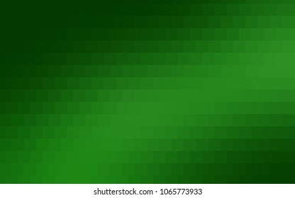 Dark BLUE vector modern geometrical background. Abstract template. Geometric pattern in square style with gradient.