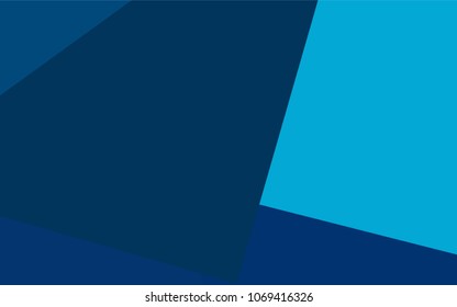 Dark BLUE vector modern geometrical background. Abstract template. Geometric pattern in square style with gradient.