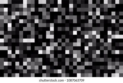 Dark BLUE vector modern geometrical background. Abstract template. Geometric pattern in square style with gradient.