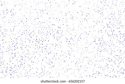 Dark BLUE vector modern geometrical circle abstract background. Dotted texture template. Geometric pattern in halftone style with gradient. 