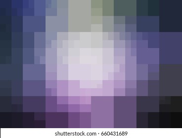 DARK BLUE vector modern geometrical abstract background. Texture template. Geometric pattern in Origami style with gradient. 