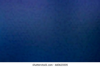 Dark BLUE vector modern geometrical abstract background. Texture, brand-new background. Geometric background in Origami style with gradient. 