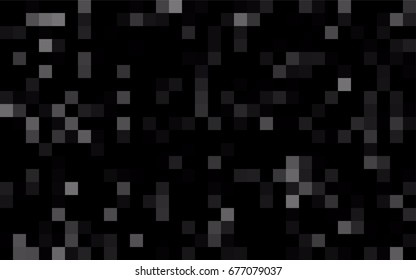Dark BLUE vector modern geometrical background. Abstract template. Geometric pattern in square style with gradient.