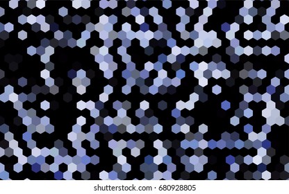 Dark BLUE vector modern geometrical abstract background. Texture, brand-new background. Geometric background in Origami style with gradient. 