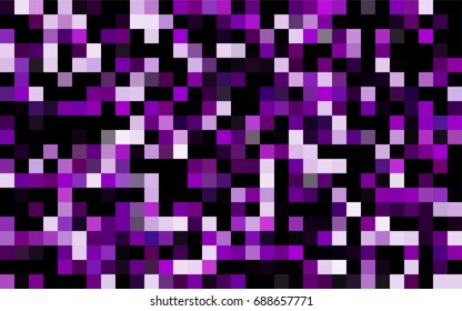 Dark BLUE vector modern geometrical background. Abstract template. Geometric pattern in square style with gradient.