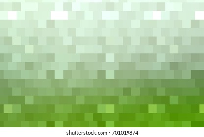 Dark BLUE vector modern geometrical background. Abstract template. Geometric pattern in square style with gradient.
