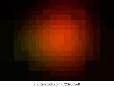 DARK BLUE vector modern geometrical abstract background. Texture template. Geometric pattern in Origami style with gradient. 