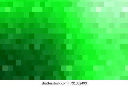 Dark BLUE vector modern geometrical background. Abstract template. Geometric pattern in square style with gradient.