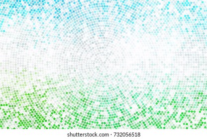 Dark BLUE vector modern geometrical background. Abstract template. Geometric pattern in square style with gradient.