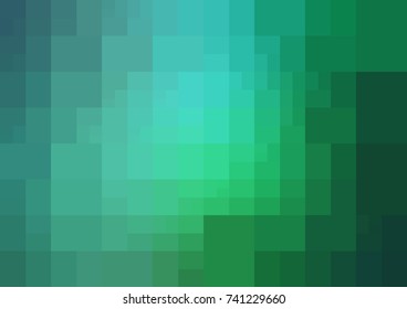 DARK BLUE vector modern geometrical abstract background. Texture template. Geometric pattern in Origami style with gradient. 