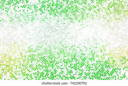 Dark BLUE vector modern geometrical background. Abstract template. Geometric pattern in square style with gradient.