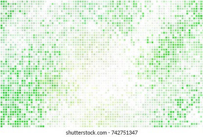 Dark BLUE vector modern geometrical background. Abstract template. Geometric pattern in square style with gradient.