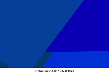 Dark BLUE vector modern geometrical background. Abstract template. Geometric pattern in square style with gradient.