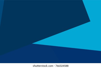 Dark BLUE vector modern geometrical background. Abstract template. Geometric pattern in square style with gradient.