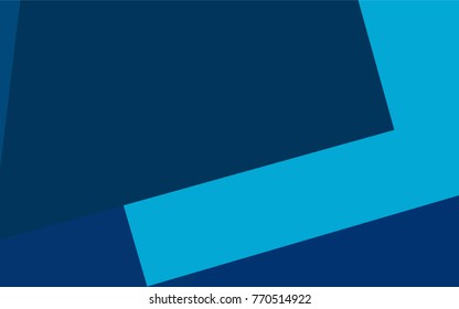 Dark BLUE vector modern geometrical background. Abstract template. Geometric pattern in square style with gradient.