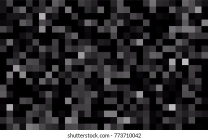 Dark BLUE vector modern geometrical background. Abstract template. Geometric pattern in square style with gradient.