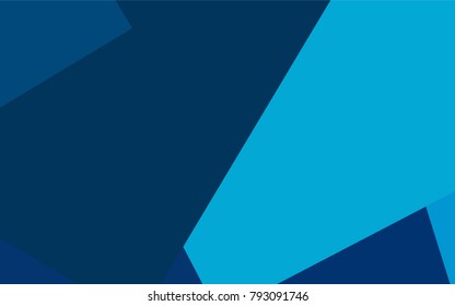 Dark BLUE vector modern geometrical background. Abstract template. Geometric pattern in square style with gradient.
