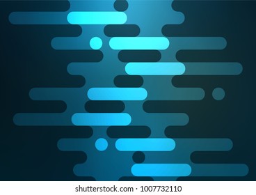 Dark BLUE vector natural abstract texture. Geometric doodle illustration in Origami style with gradient. The pattern can be used for coloring books and pages for kids.