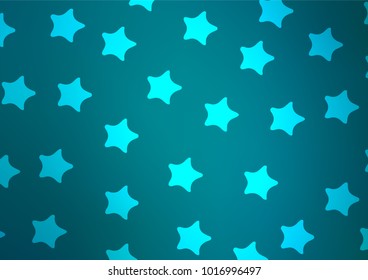 Dark BLUE vector natural abstract texture. An elegant bright illustration with lines in Natural style. The completely new template can be used for your brand book.