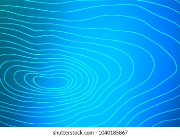 Dark BLUE vector natural abstract template. Geometric doodle illustration in Origami style with gradient. The textured pattern can be used for website.