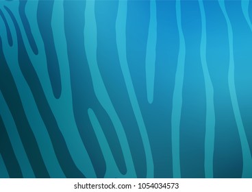 Dark BLUE vector natural abstract texture. Colorful abstract illustration with lines in Asian style. The pattern can be used for coloring books and pages for kids.