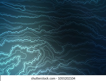 Dark BLUE vector natural abstract texture. Sketchy hand drawn doodles on blurred background. The textured pattern can be used for website.