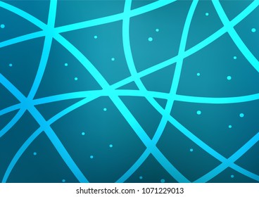 Dark BLUE vector natural abstract texture. Ethnic elegant natural pattern with gradient. The template can be used as a background for cell phones.